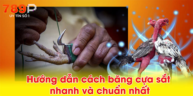 Hướng dẫn cách băng cựa sắt nhanh và chuẩn nhất